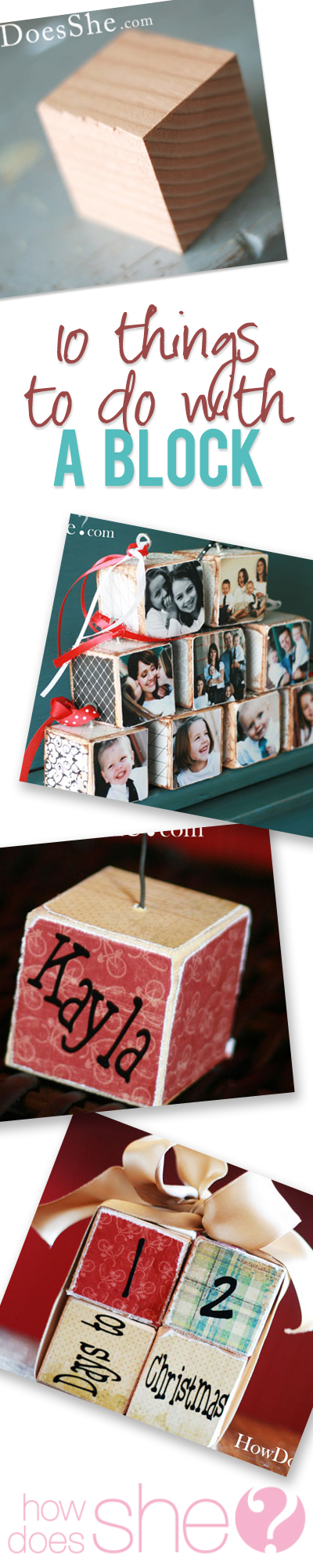 10 things to do with a block