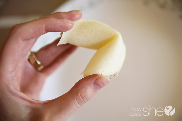 Make Your Own Fortune Cookies