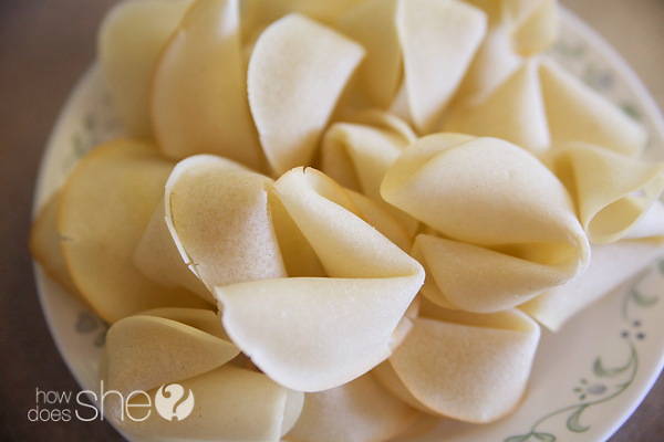 Make Your Own Fortune Cookies
