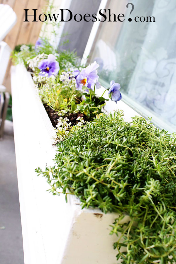 how to make a cedar window box