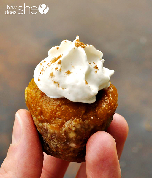 Pumpkin Spice Drink and Pumpkin Pie Bites