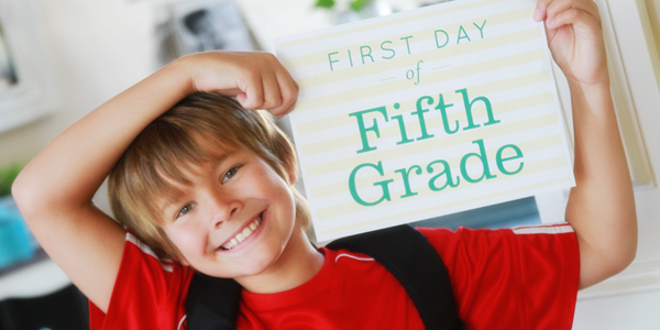 FREE- Exclusive 1st day of School Printables