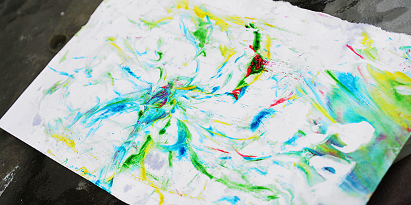Watch out! It may get a bit messy…Easy Craft Idea