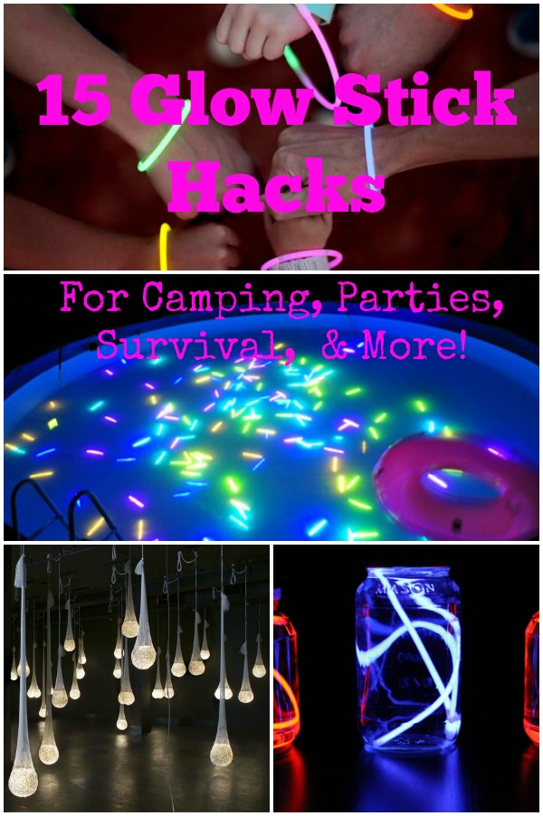 15 Glow Stick Hacks for Camping, Parties, Survival, & More! How Does She