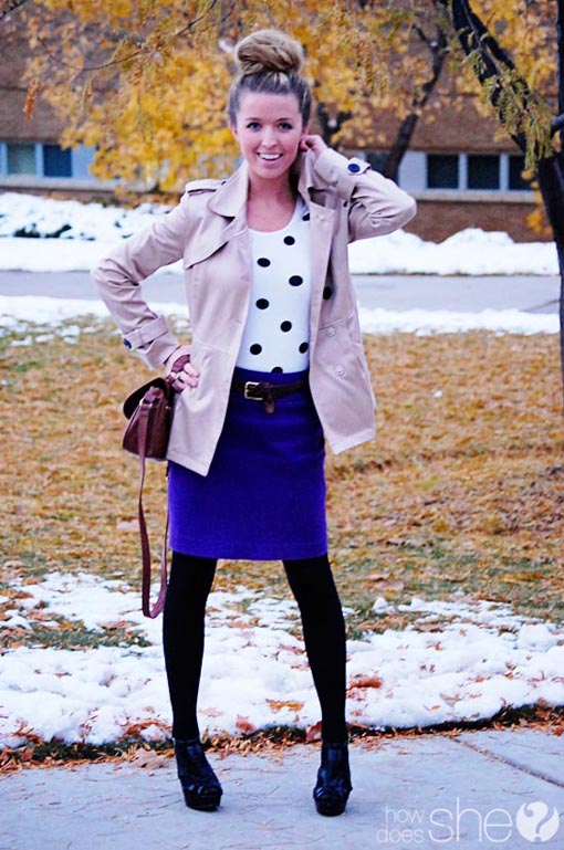 get cozy with fashion