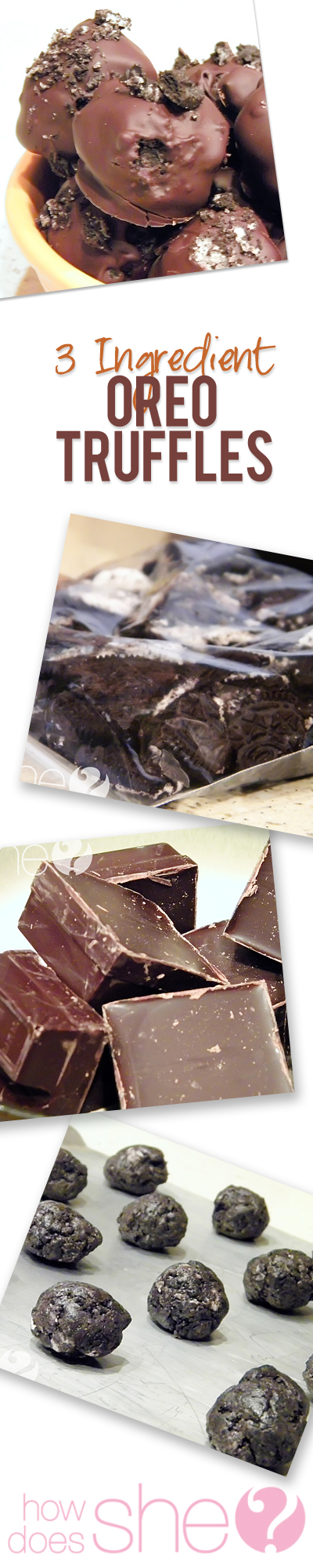 3 ingredient oreo truffle recipe