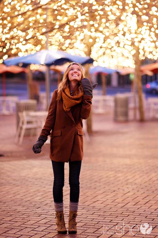 get cozy with fashion