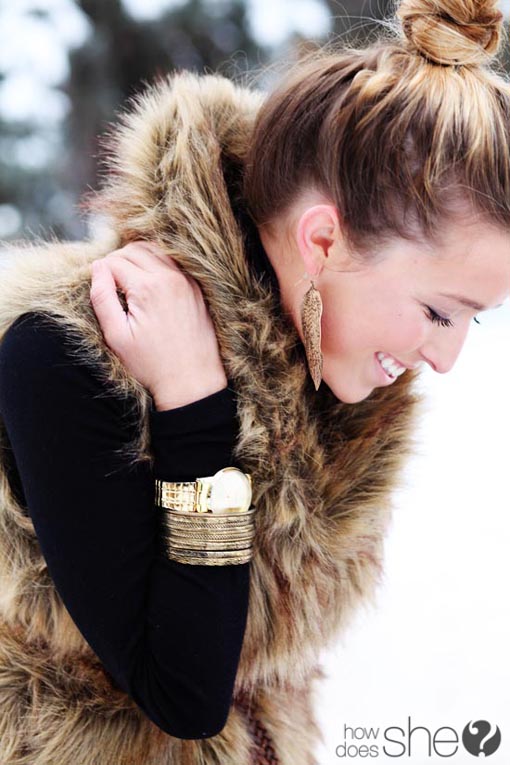 get cozy with fashion