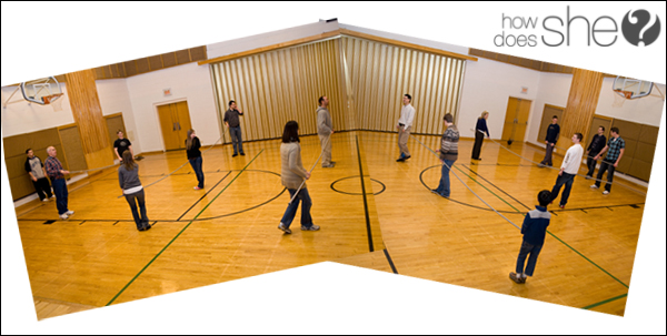 How to Play Human Foosball
