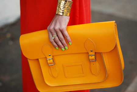 Wearing neon in a non-neon way
