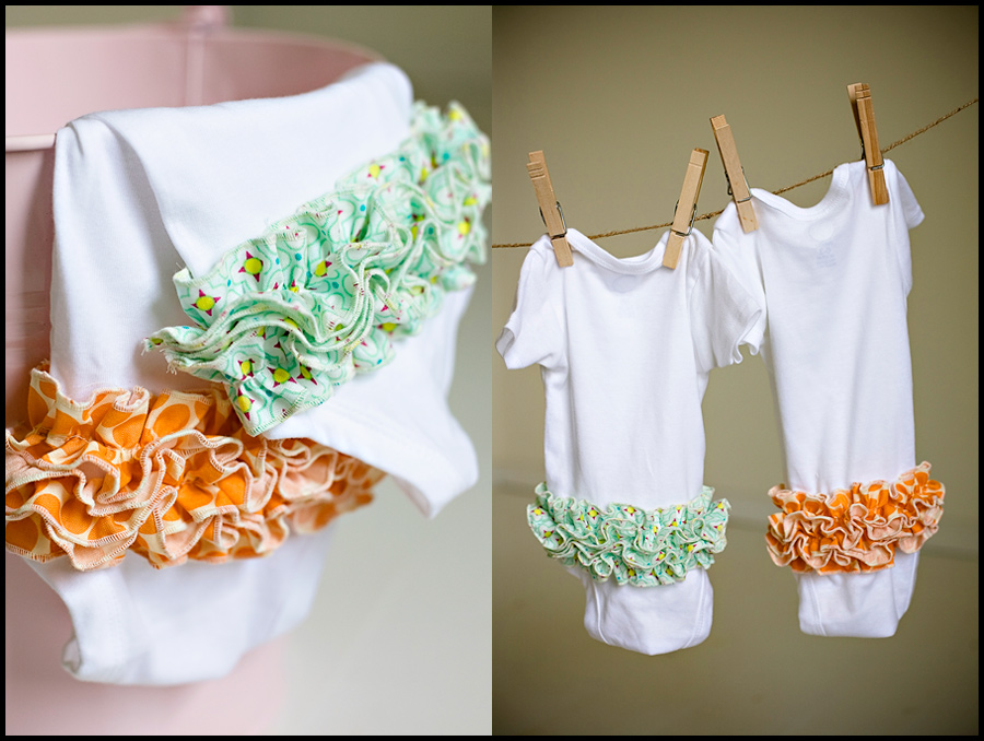Ruffle Onesie Tutorial
