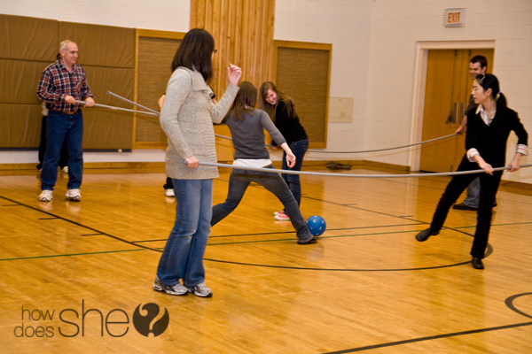 How to Play Human Foosball