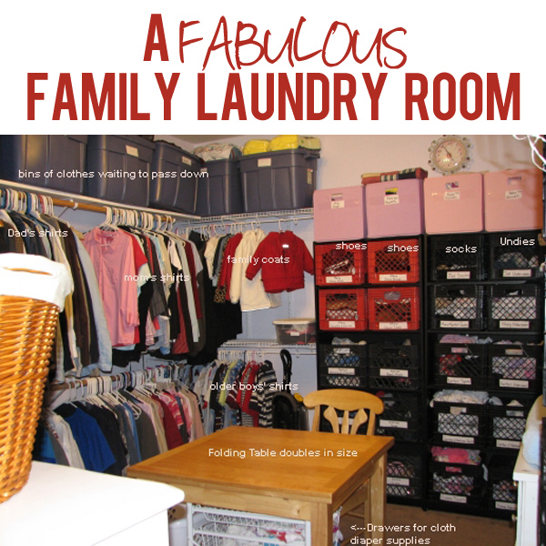 A Family Laundry Room