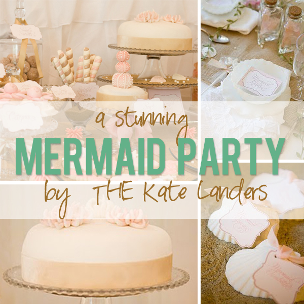 A stunning mermaid party by THE Kate Landers