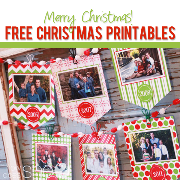 Free Christmas Printables