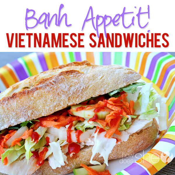 Banh Mi Vietnamese Sandwiches
