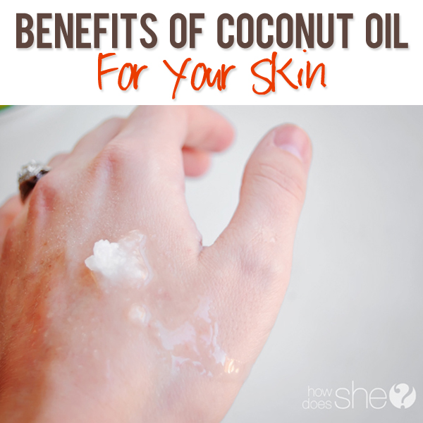 coconut oil for your skin