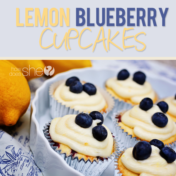 Blueberry Lemon Cupcakes