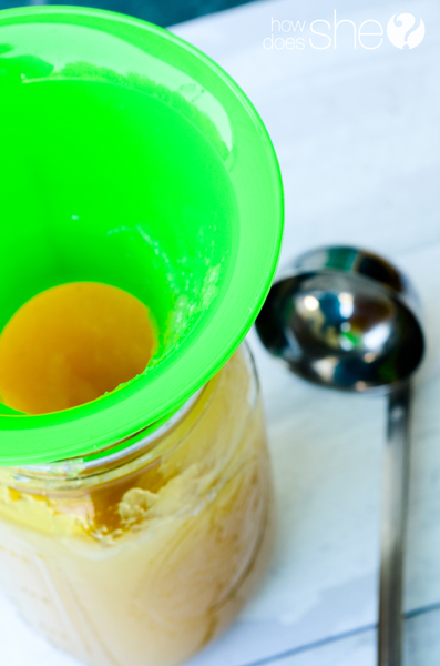 Sweetly Tart Honey Crisp applesauce