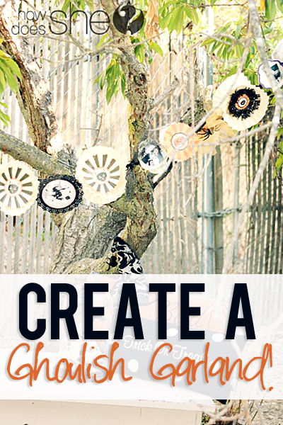 Create a Ghoulish Garland