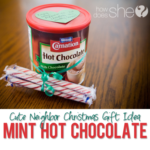 peppermint hot chocolate
