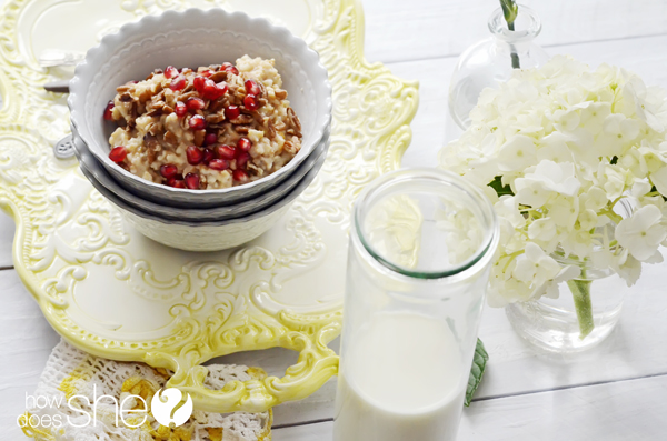 orange honey steel cut oats