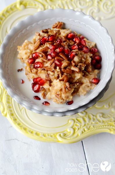 orange honey steel cut oats