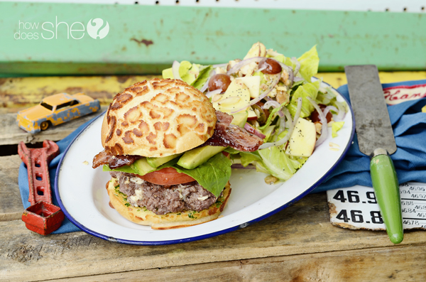 Tiger Bacon Burgers For Dad
