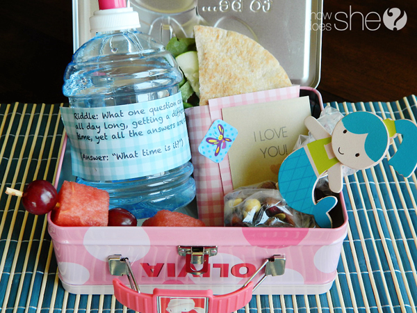 Lunch box heros: 8 cute lunch ideas