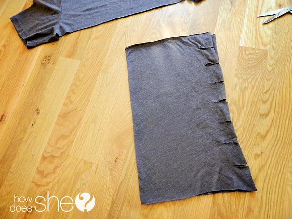 DIY TShirt Scarf