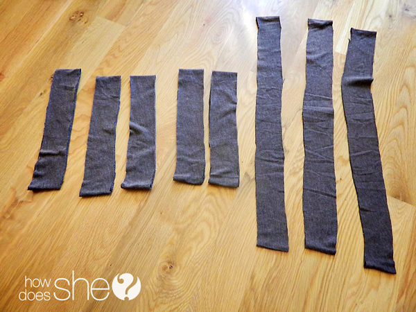 DIY TShirt Scarf