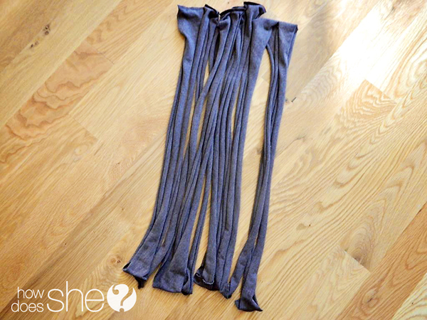 DIY TShirt Scarf