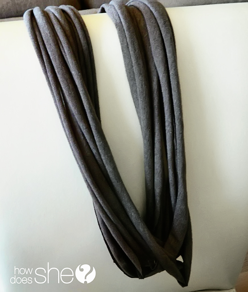 DIY TShirt Scarf