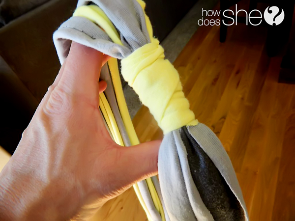 DIY TShirt Scarf