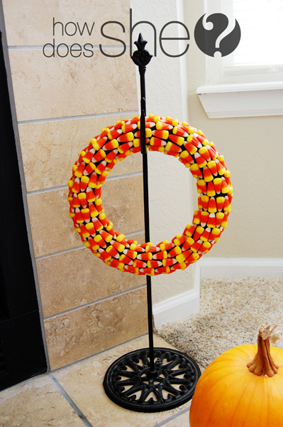 candy corn pumpkins and spiders