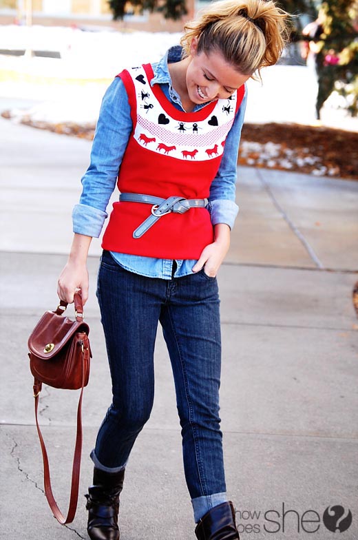 Wear something unexpected