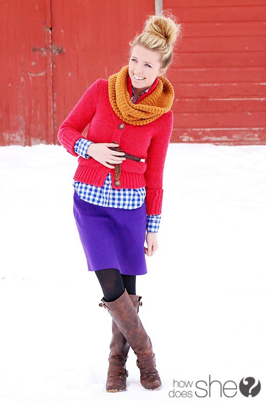 Wear something unexpected