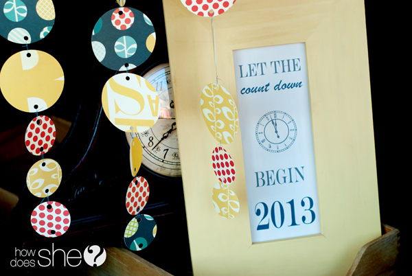 simple new years decor