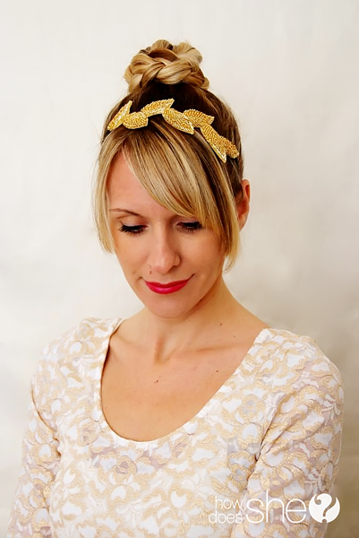 Simple Holiday Hair