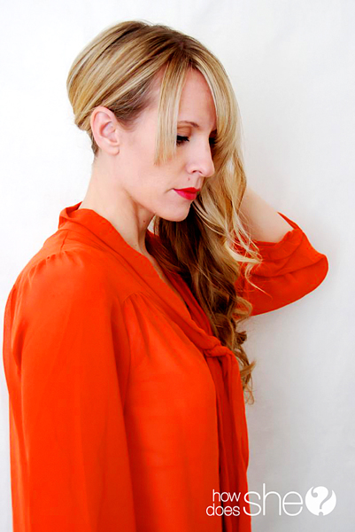 Simple Holiday Hair