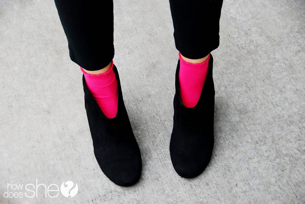 add color to your outfit