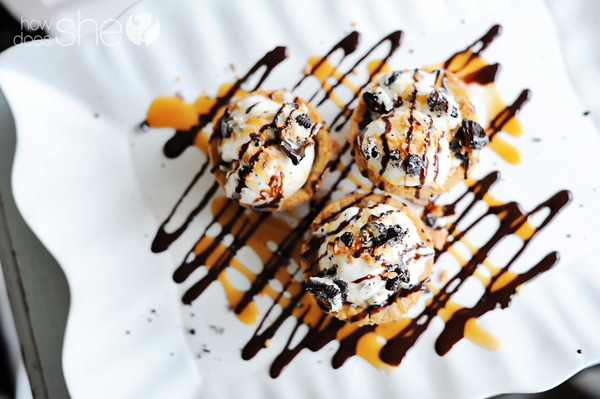 chocolate chip cookie bowls