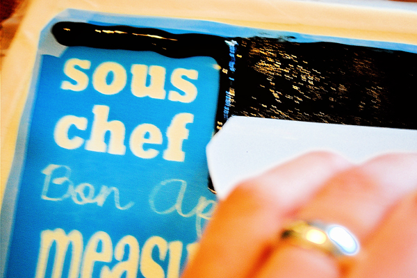 learn how to silk screen