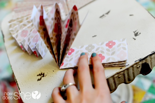 paper rosette tutorial