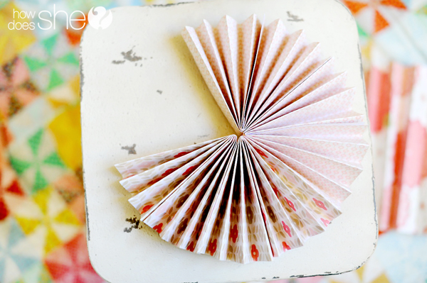 paper rosette tutorial