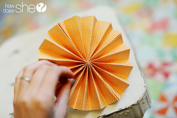 paper rosette tutorial