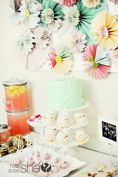 Shabby Chic Birthday Party