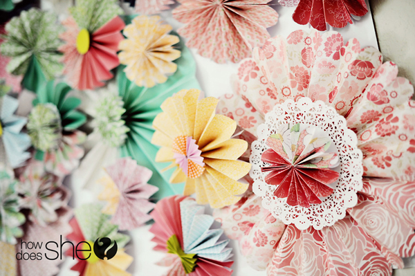 paper rosette tutorial