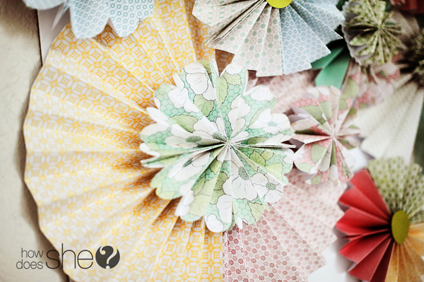 paper rosette tutorial