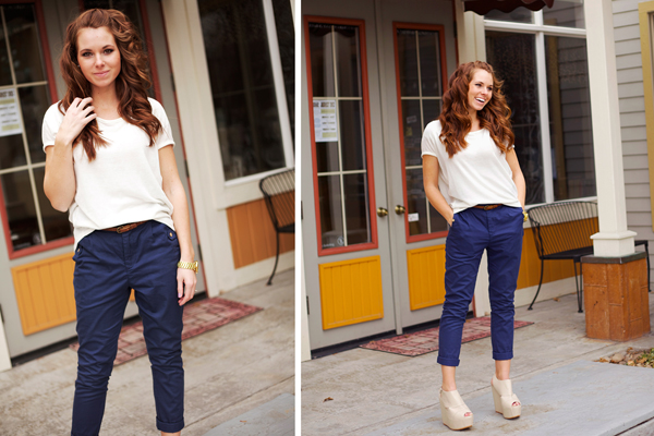 cute ways to wear High-waisted pants
